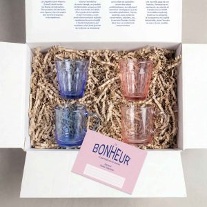 Coffret duo Saint-Valentin - Verres et Mugs