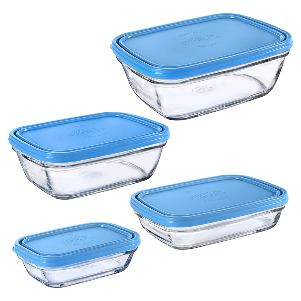 Freshbox - Set de 4 boîtes de conservation rectangulaires multi-tailles - Image 6