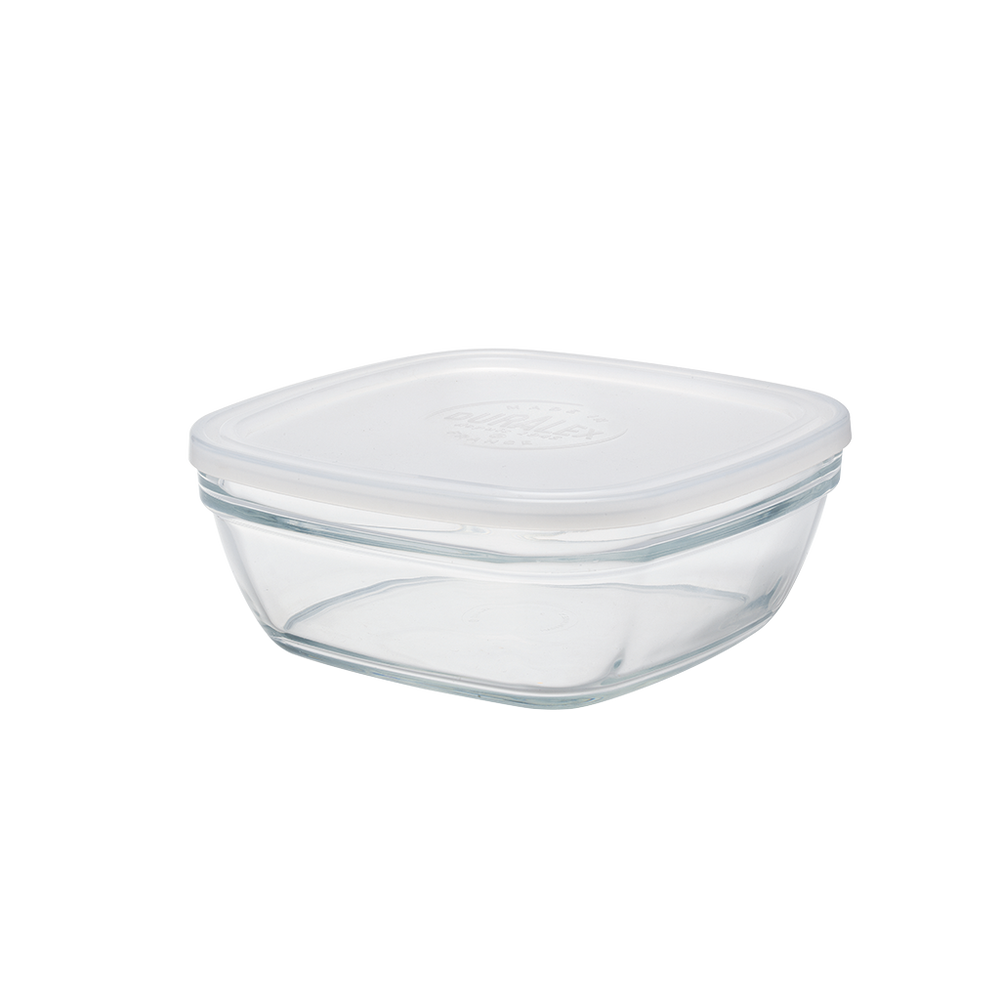 Freshbox - Boite de conservation carrée couvercle blanc 2L - Image 3