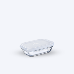 Freshbox - Boite de conservation rectangulaire couvercle blanc 39cl