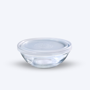 Freshbox - Boite de conservation ronde couvercle blanc 97cl