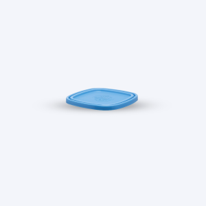 Freshbox - Couvercle Bleu carré - 14cm
