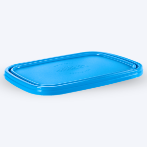 Freshbox - Couvercle Bleu rectangulaire - 19cm