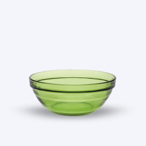 Le Gigogne - Saladier en verre Empilable 97cl - 17cm Vert