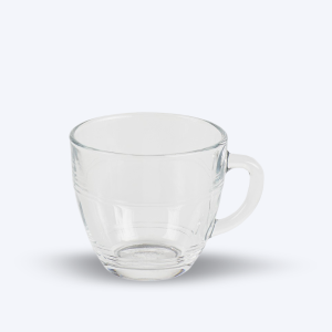 Le Gigogne - Tasse en verre transparent 22 cl (Lot de 6)