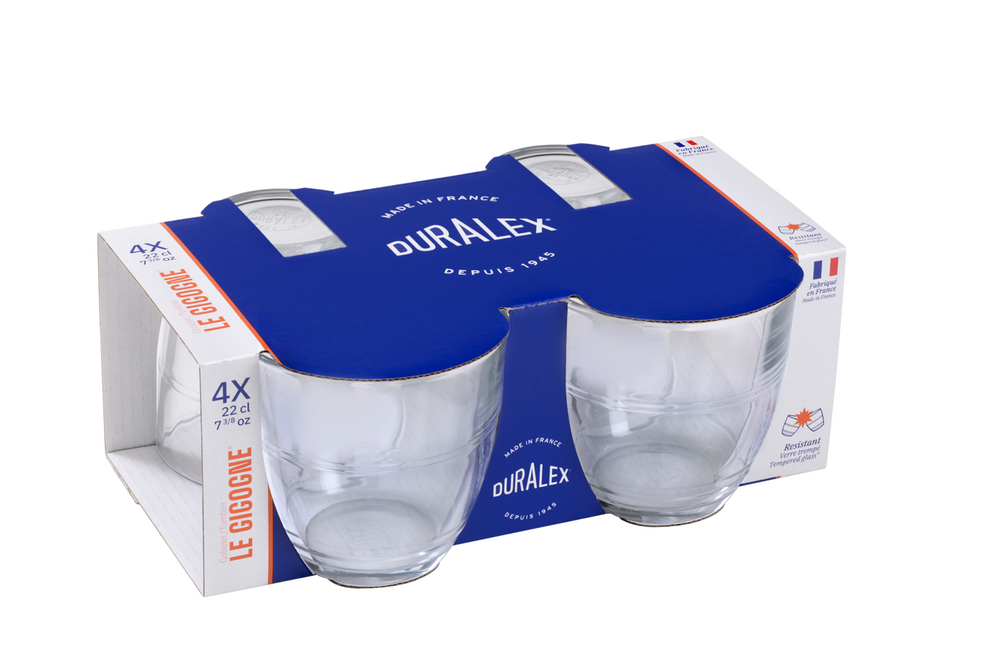 Le Gigogne - Verre transparent 22cl (Lot de 4) - Image 2