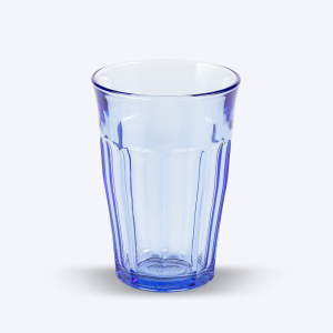 Le Picardie - Verre à eau - Bleu Marine - 36cl (Lot de 6)