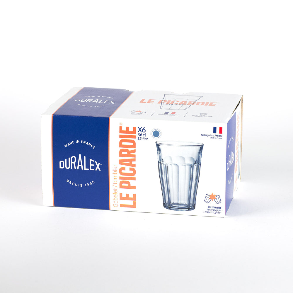 Le Picardie - Verre à eau - Bleu Marine - 36cl (Lot de 6) - Image 2