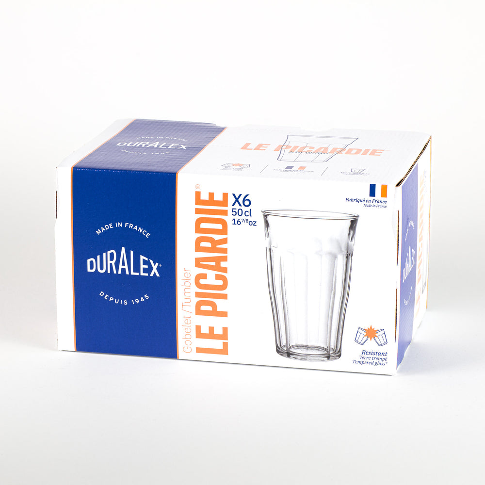 Le Picardie - Verre à eau - Transparent 50cl (Lot de 6) - Image 2