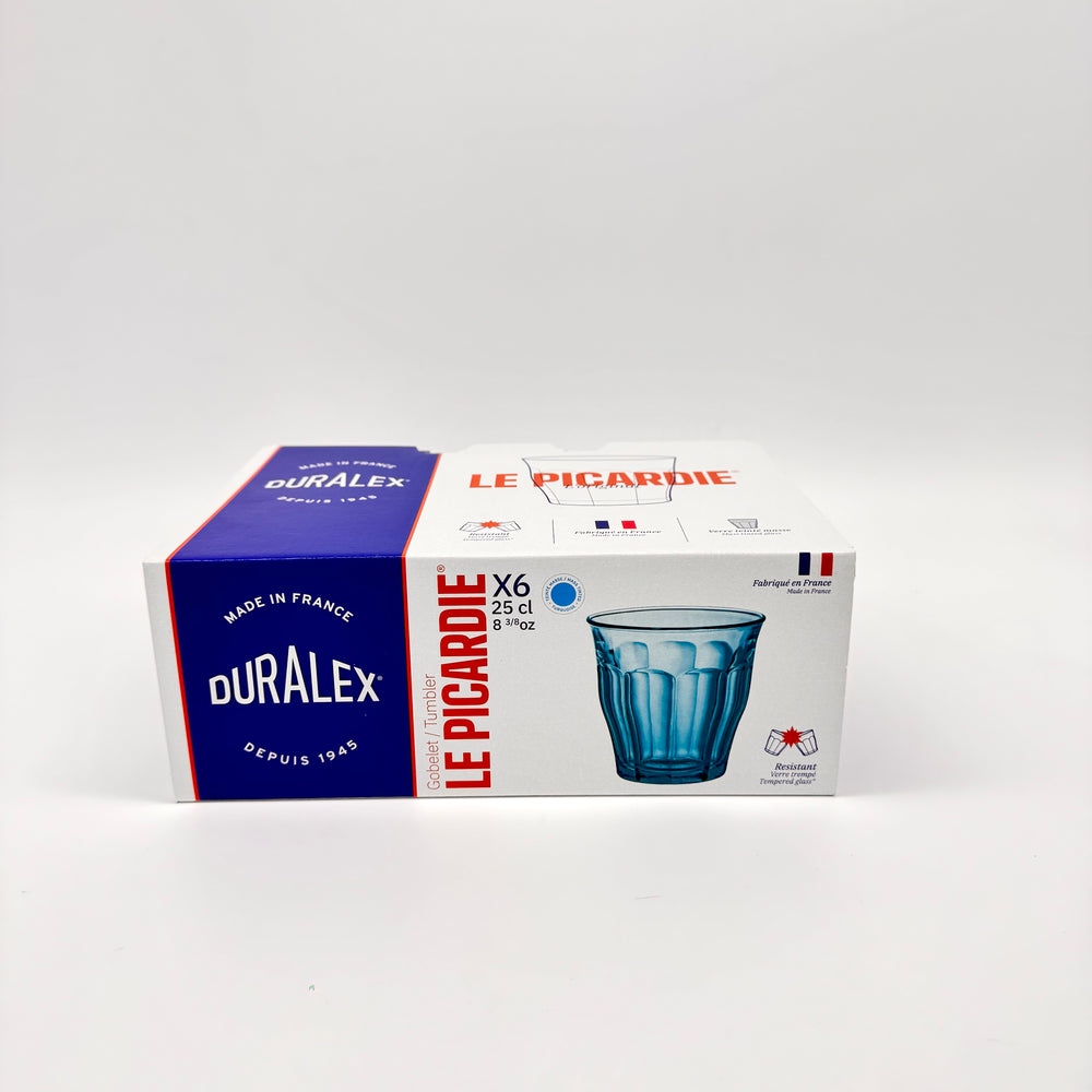 Le Picardie - Verre à eau - Turquoise - 25cl (Lot de 6) - Image 2