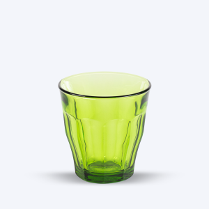 Le Picardie - Verre à eau - Vert - 25cl (Lot de 4)