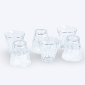 Le Picardie - Verre transparent 25cl - 80 ans (Lot de 6)