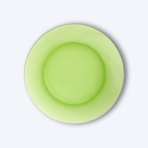 Lys - Assiette x6 - 23,5cm - Vert