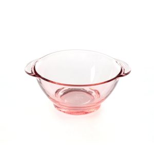 Lys - Bol en verre Rose à oreilles 51cl (Lot de 6)