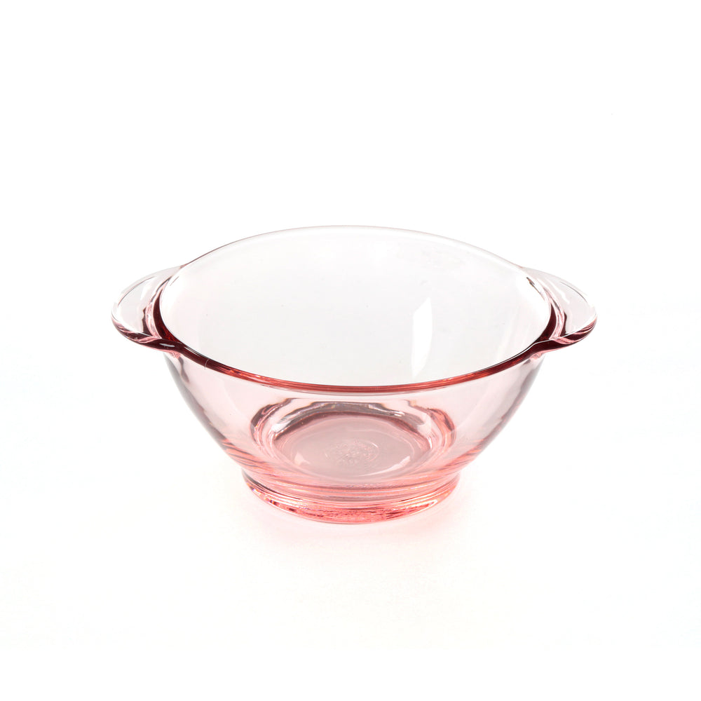 Lys - Bol en verre Rose à oreilles 51cl (Lot de 6)