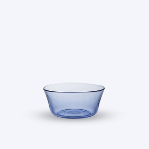Lys - Coupelle en verre 10,5 cm - 25cl - Bleu Marine
