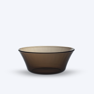 Lys - Saladier en verre - Sépia - 17cm - 91cl