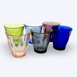 Le Picardie - Verre 25cl x6 - Panaché de 6 couleurs