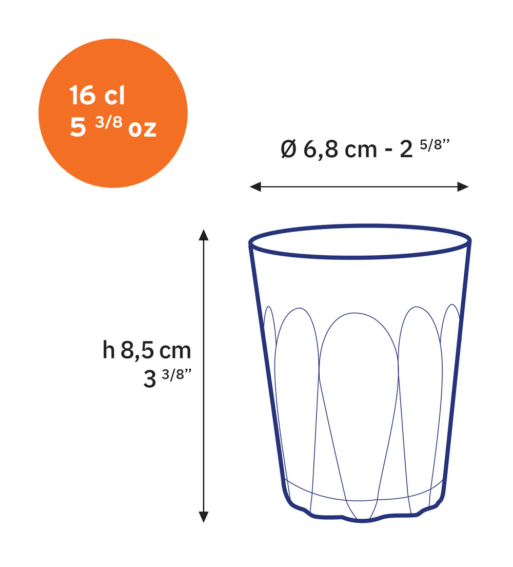 Provence - Verre transparent 16cl (Lot de 6) - Image 5