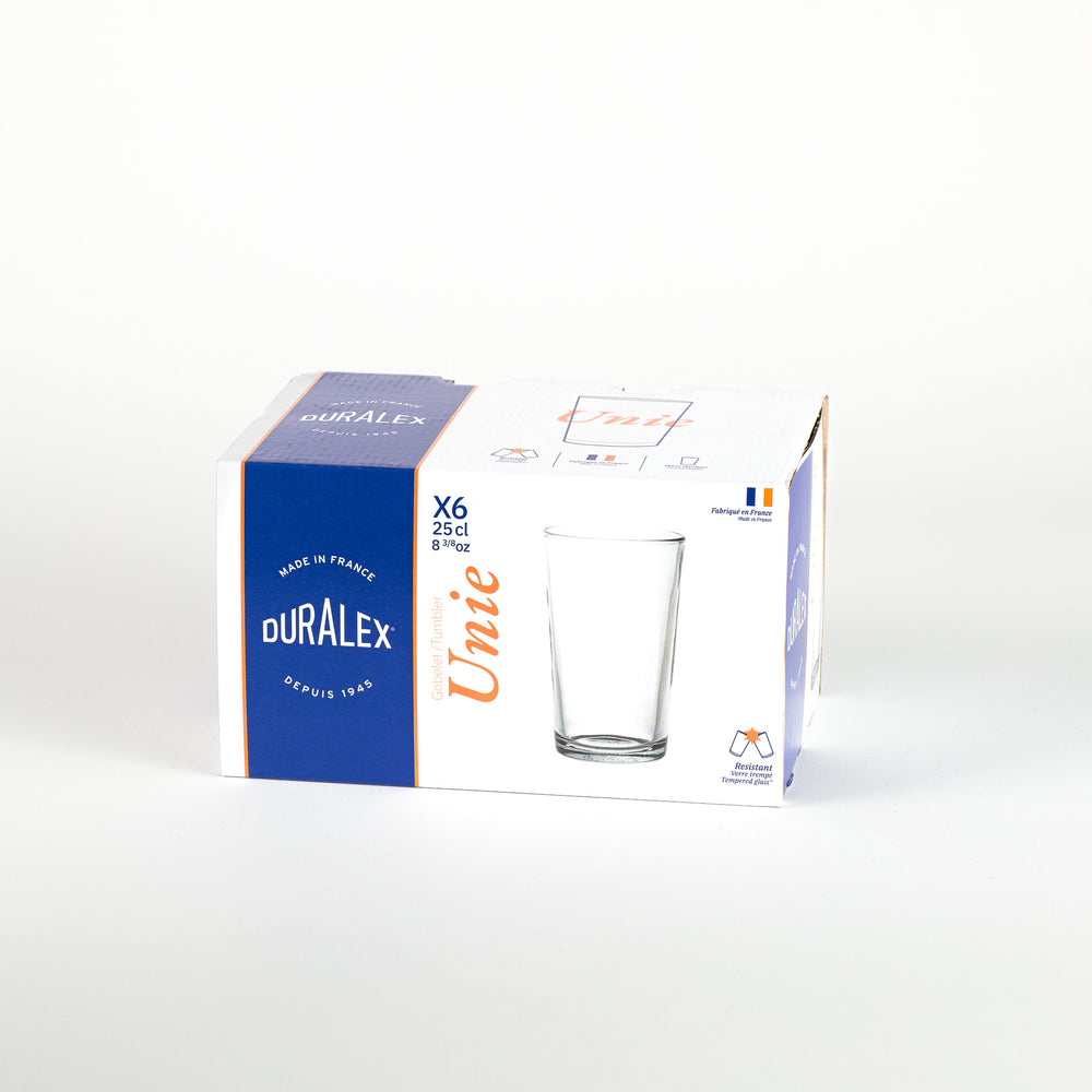 Unie - Verre transparent 25 cl (lot de 6) - Image 2