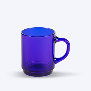 Versailles - Mug en verre Saphir 26 cl (Lot de 6)