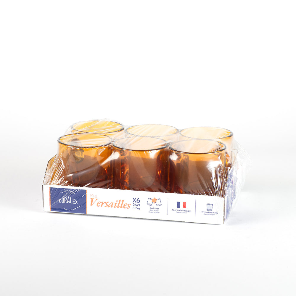 Versailles - Mug en verre Vermeil 26 cl (Lot de 6) - Image 4